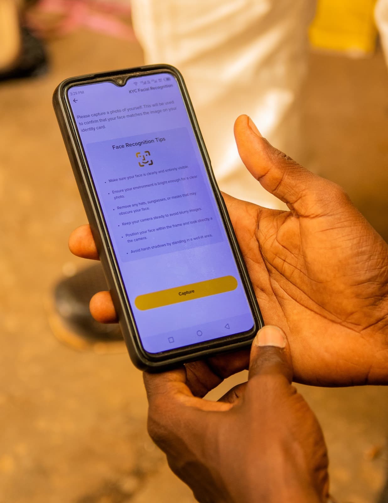 The Kidashi app on a phone